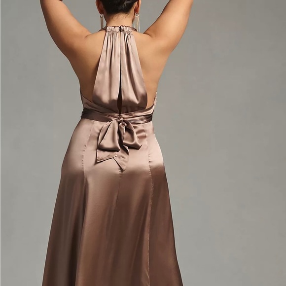 Anthropologie Silk Evening Dress - Plus Size 22W - Picture 2 of 6